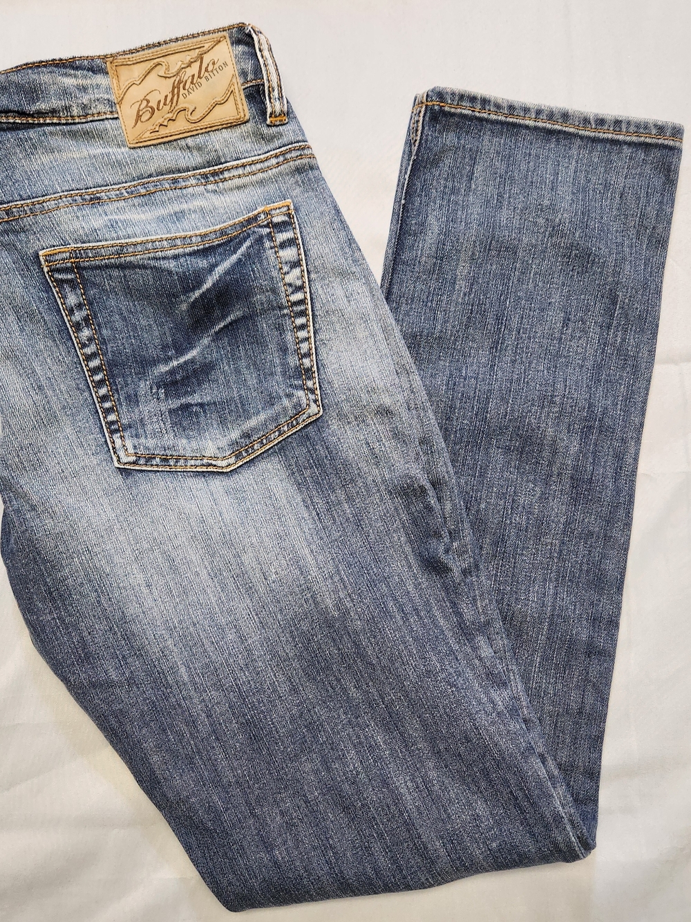 Buffalo by David Bitton Regular Rise Stretch Women’s 28 Blue Denim 32x31 Jeans